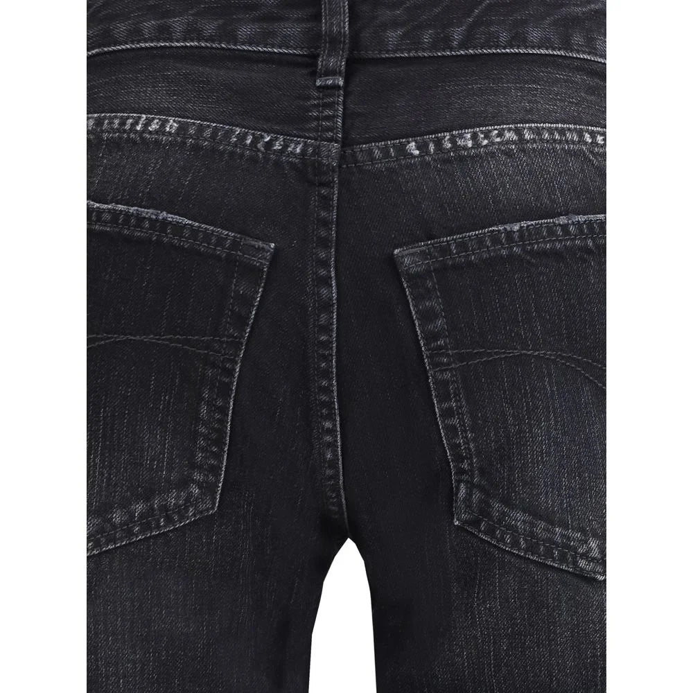 Balenciaga Wide-leg Cotton Jeans