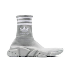 Baskets de sport en nylon gris BALENCIAGA X ADIDAS - EU35/US5