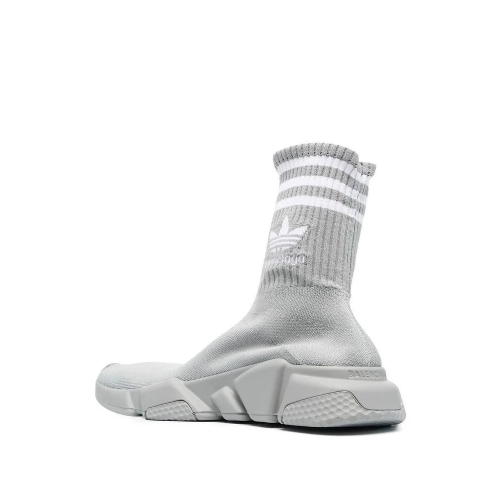Baskets de sport en nylon gris BALENCIAGA X ADIDAS - EU35/US5