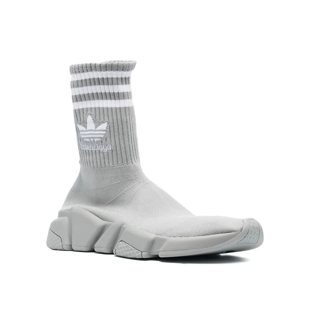 Baskets de sport en nylon gris BALENCIAGA X ADIDAS - EU35/US5