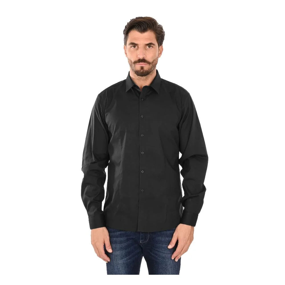 Ballantyne Black Cotton Men Shirt - Shirts