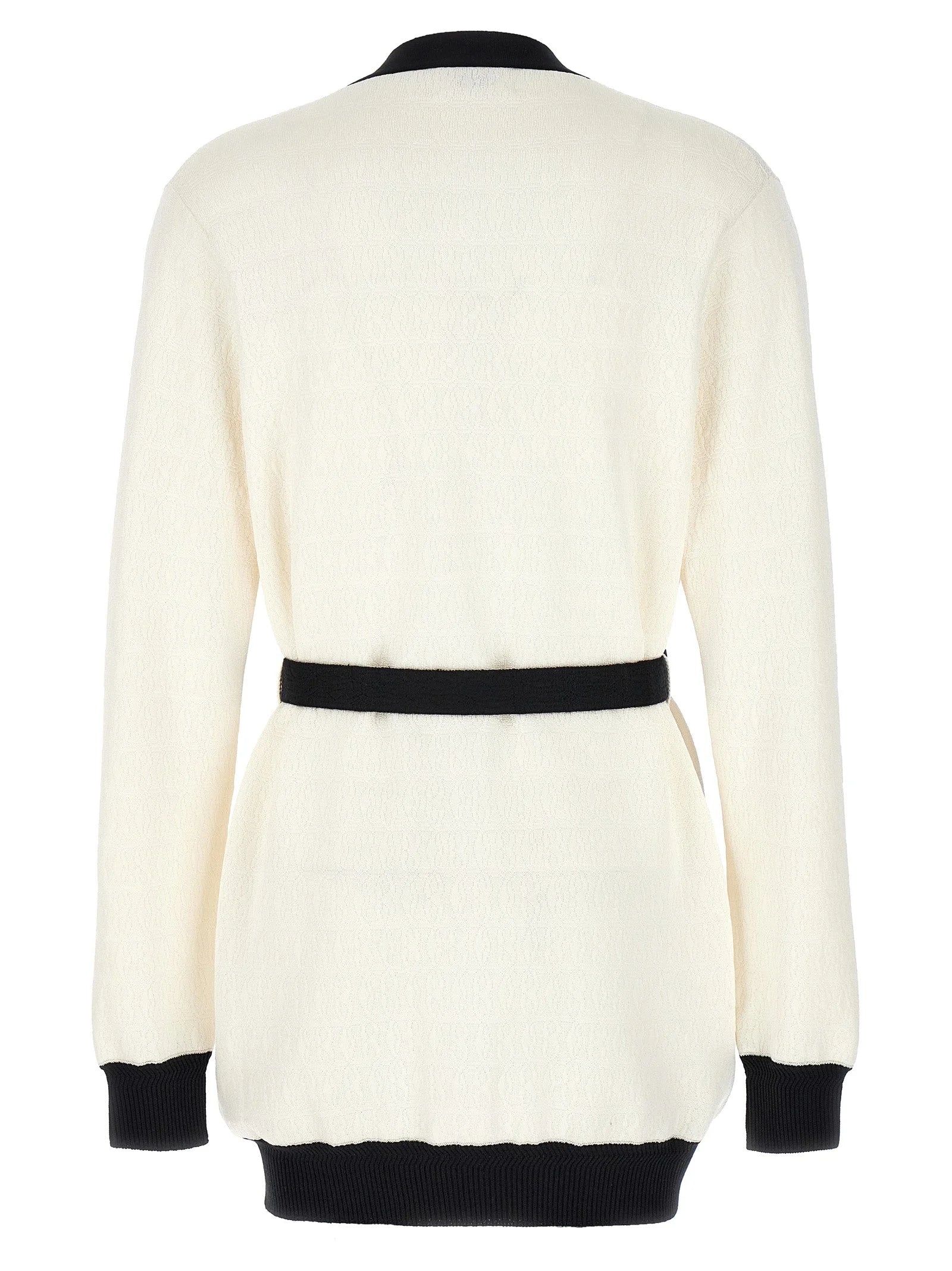 Bally Bicolor Viscose Cardigan - IT38