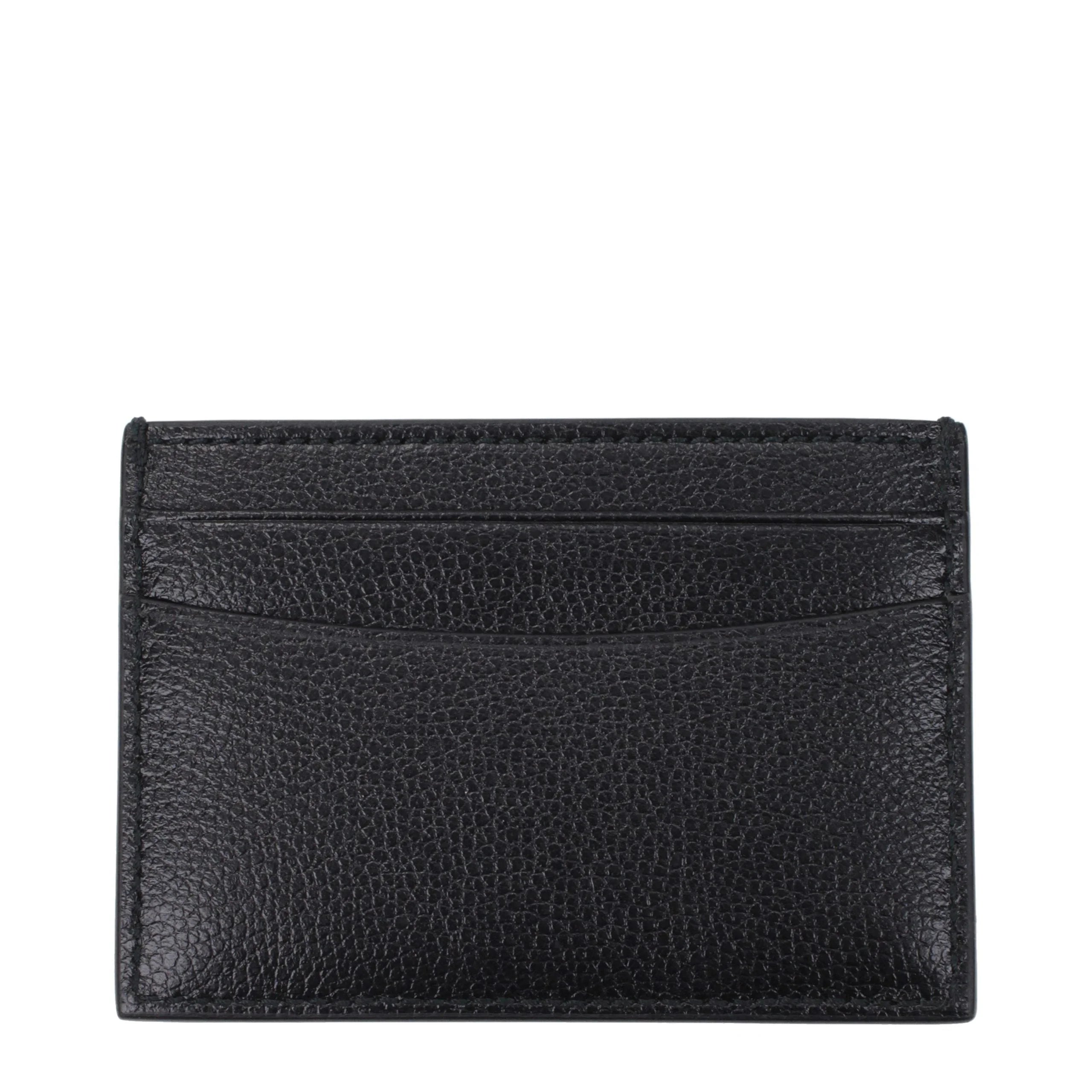 Bally Black Leather Cardholder