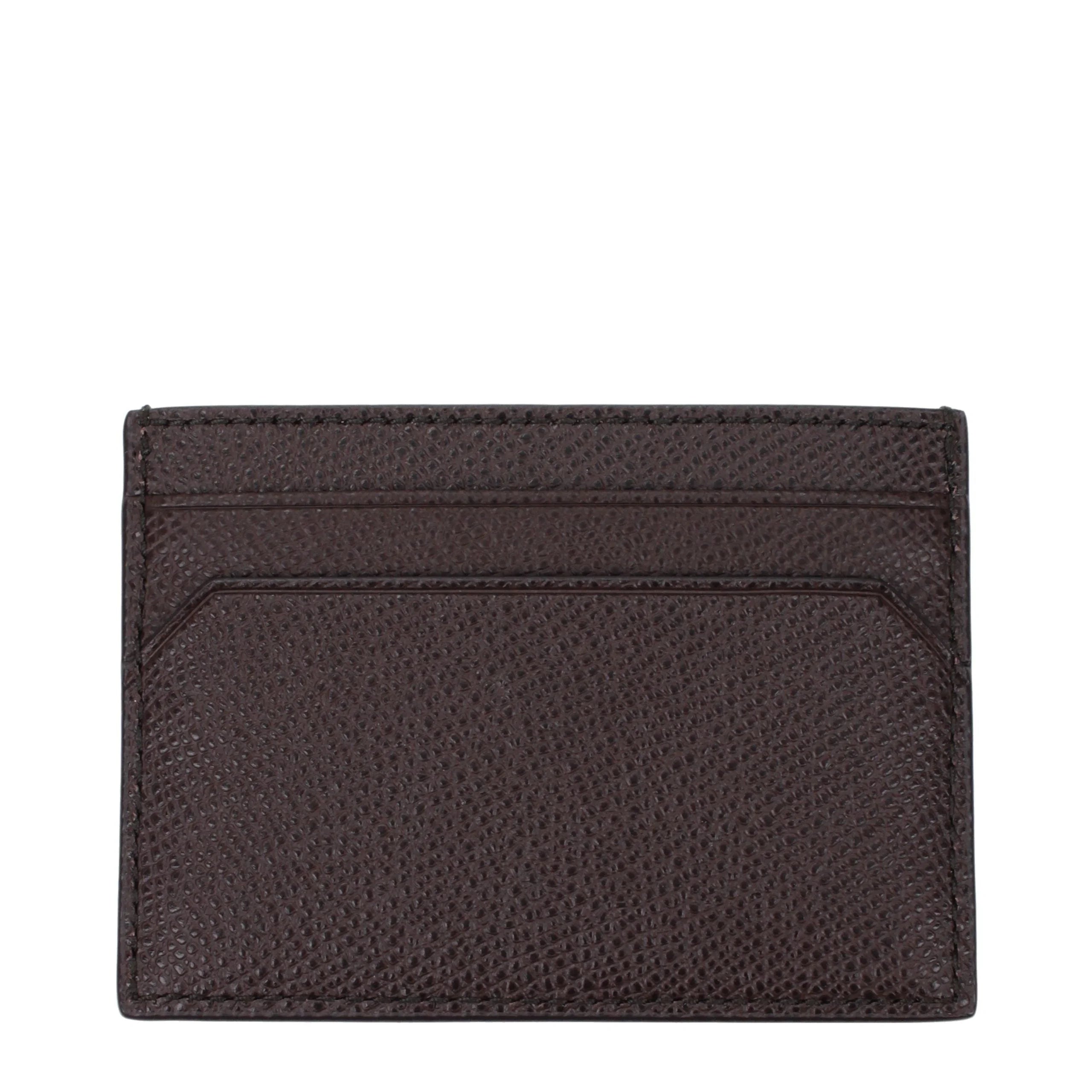 Bally Brown Leather Cardholder