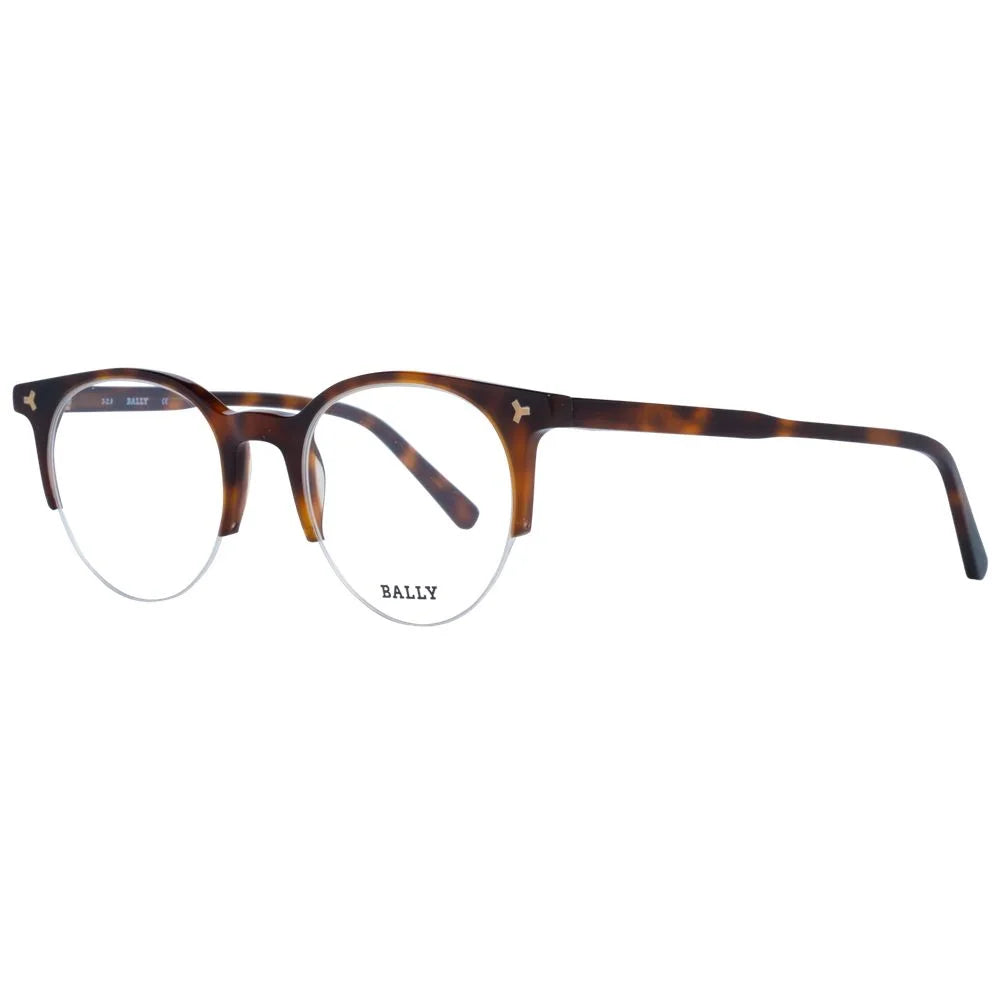 Bally Brown Unisex Glasses Frame - Eyeglasses