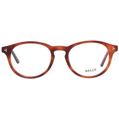Bally Brown Unisex Glasses Frame - Eyeglasses