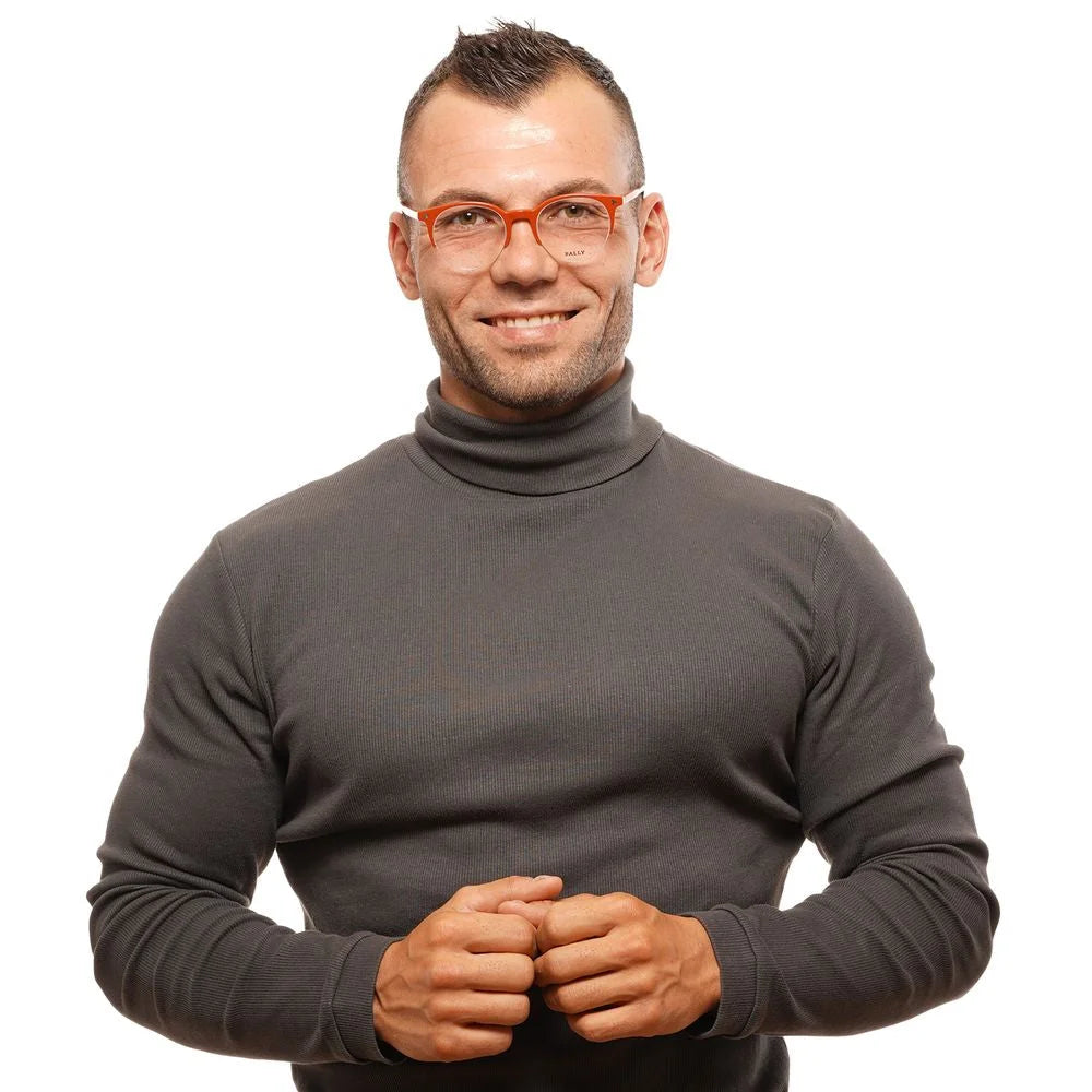 Bally Brown Unisex Glasses Frame - Eyeglasses