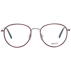 Bally Burgundy Unisex Glasses Frame - Eyeglasses