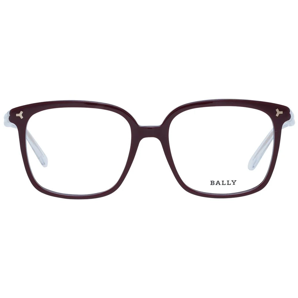 Bally Burgundy Women Glasses Frame - Eyeglasses