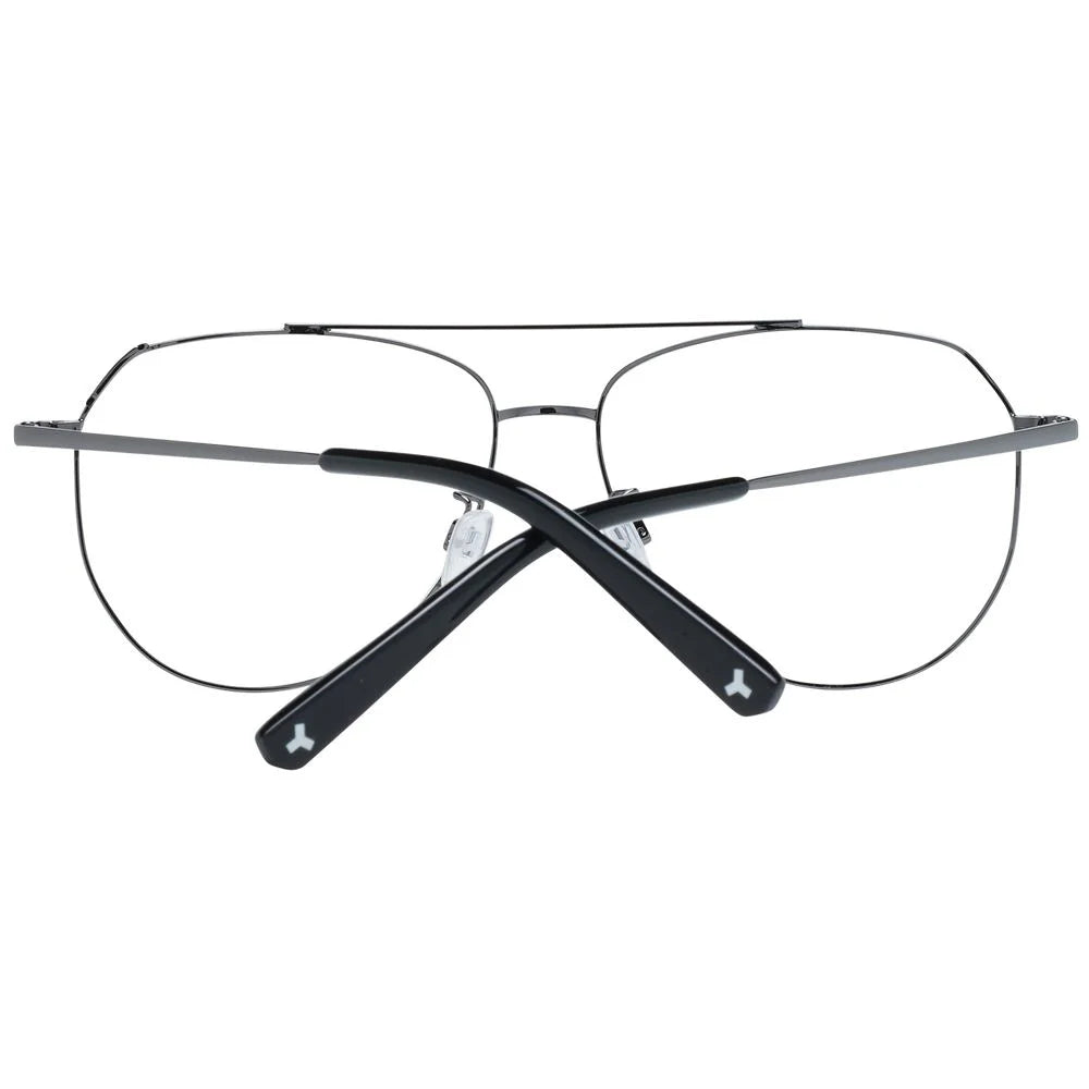 Bally Gray Unisex Glasses Frame - Eyeglasses