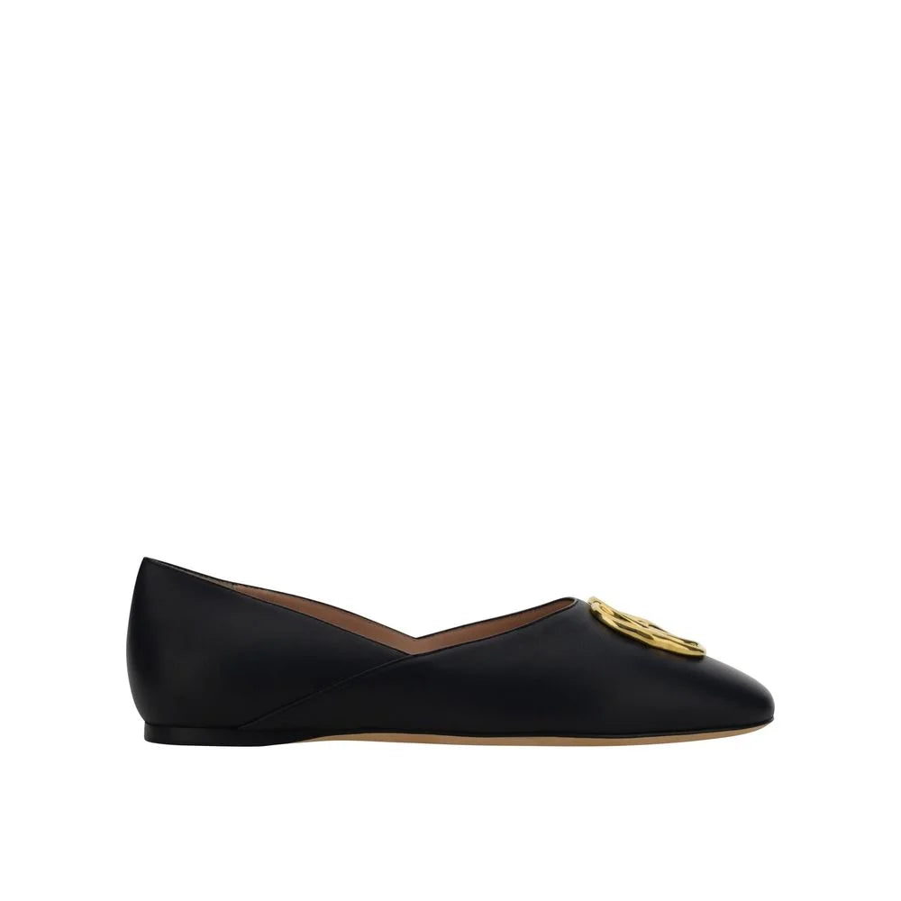 Bally Leather Ballerina Flats - Flats