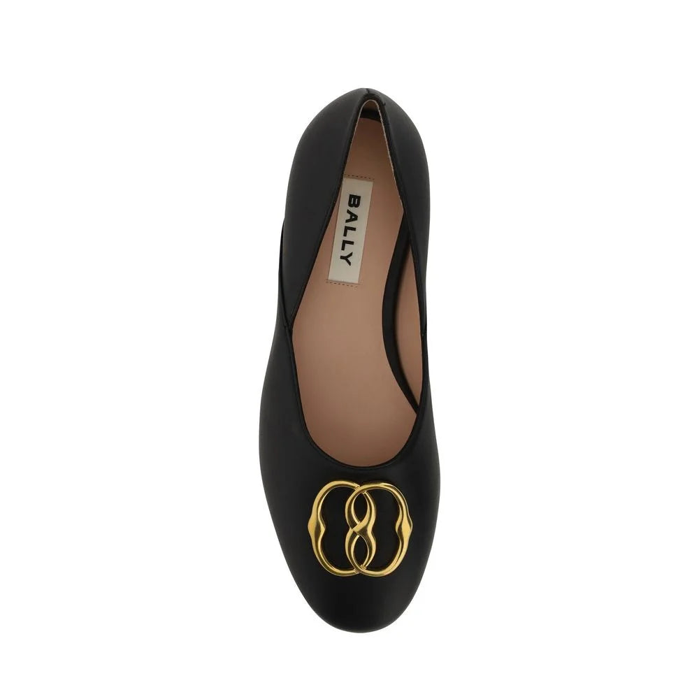 Bally Leather Ballerina Flats - Flats