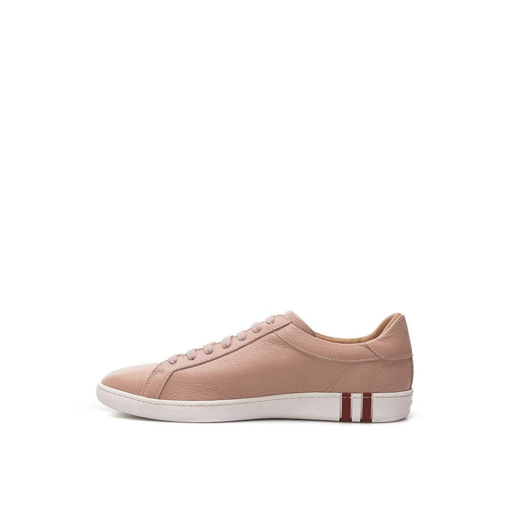 Bally Pink Leather Sneaker - Sneakers