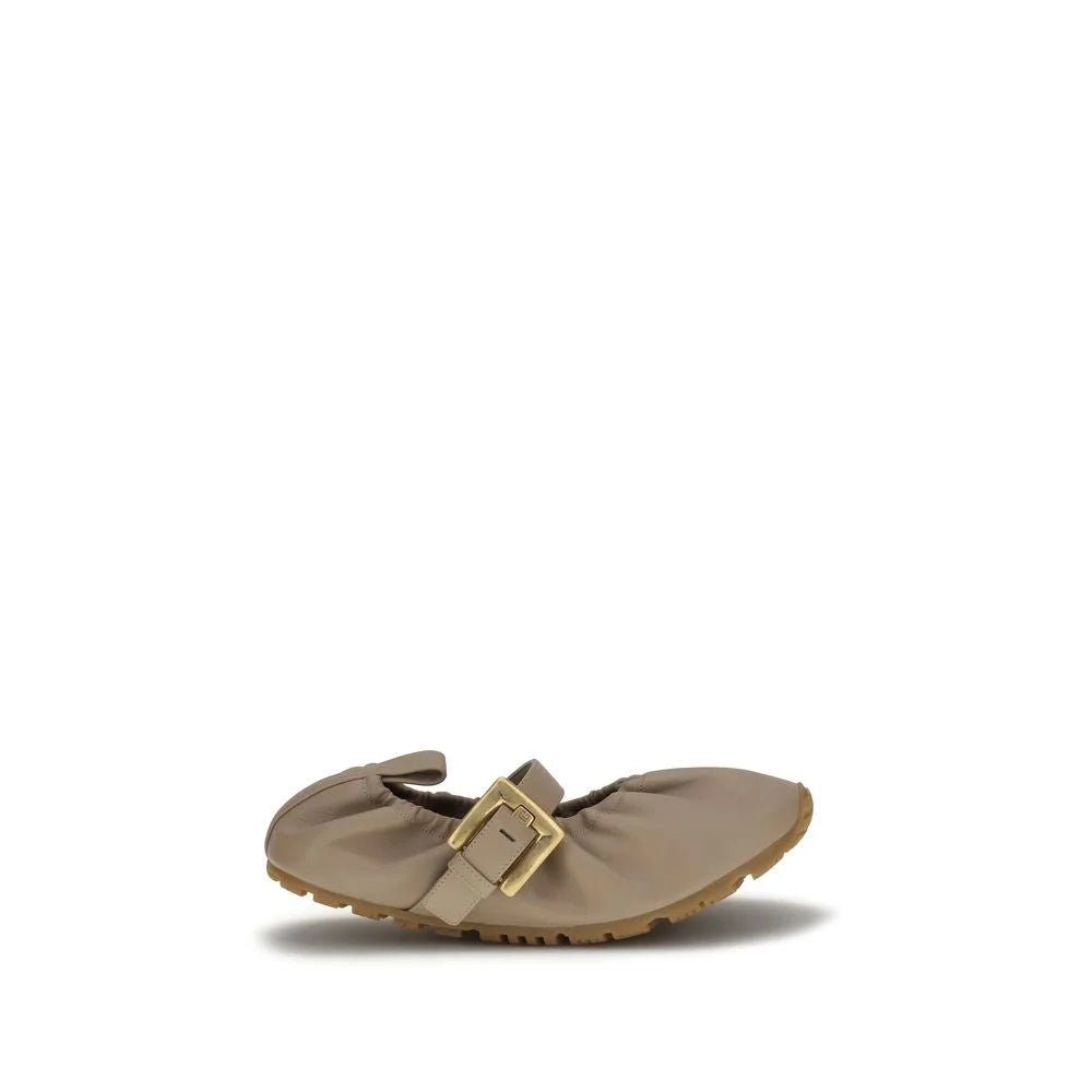 Bailarinas Balmain de ante beige Bos Taurus