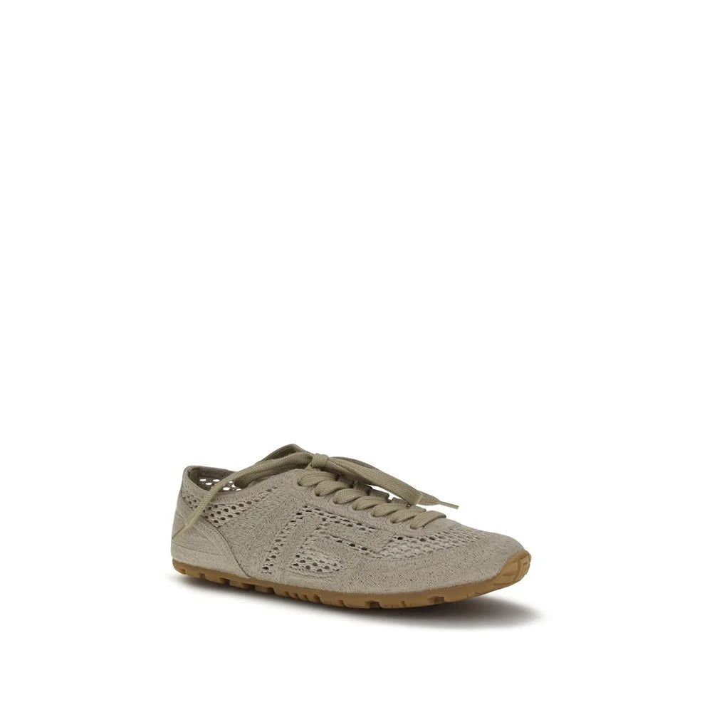 Balmain beige puuvillast sportlikud tennised - Tennised