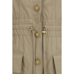 Balmain Beige Cotton Casual Dress
