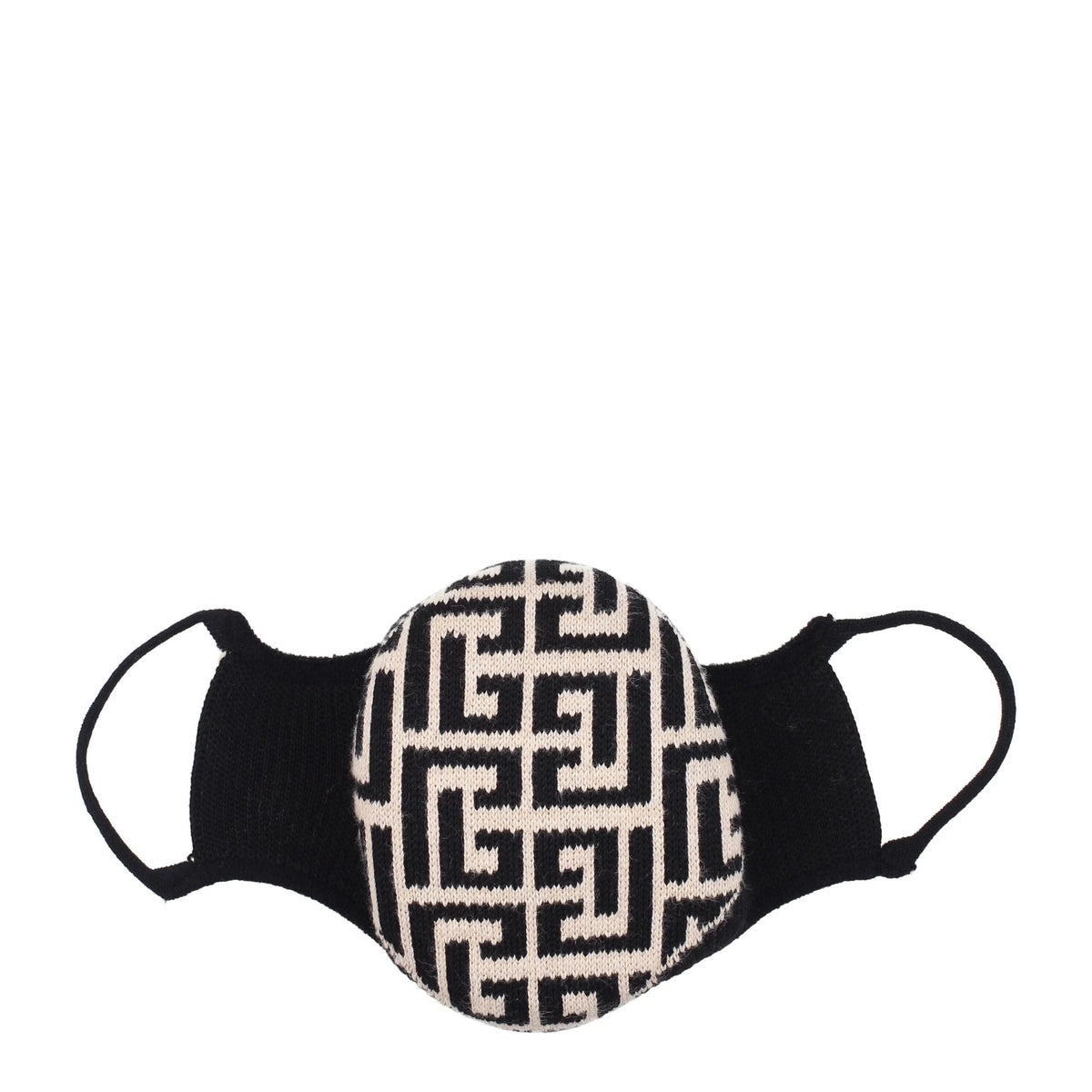 Balmain Beige Cotton Facemasks - Fashion Face Masks