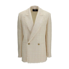 Balmain Beige Polyester Jackets And Coat - IT38 | S