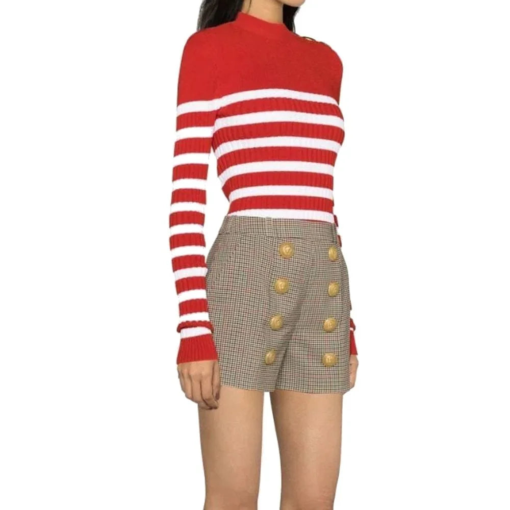 Balmain Beige Polyester Short And Mini Shorts - 36