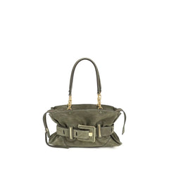 Balmain Bicolor Calf Leather Bos Taurus Handbag