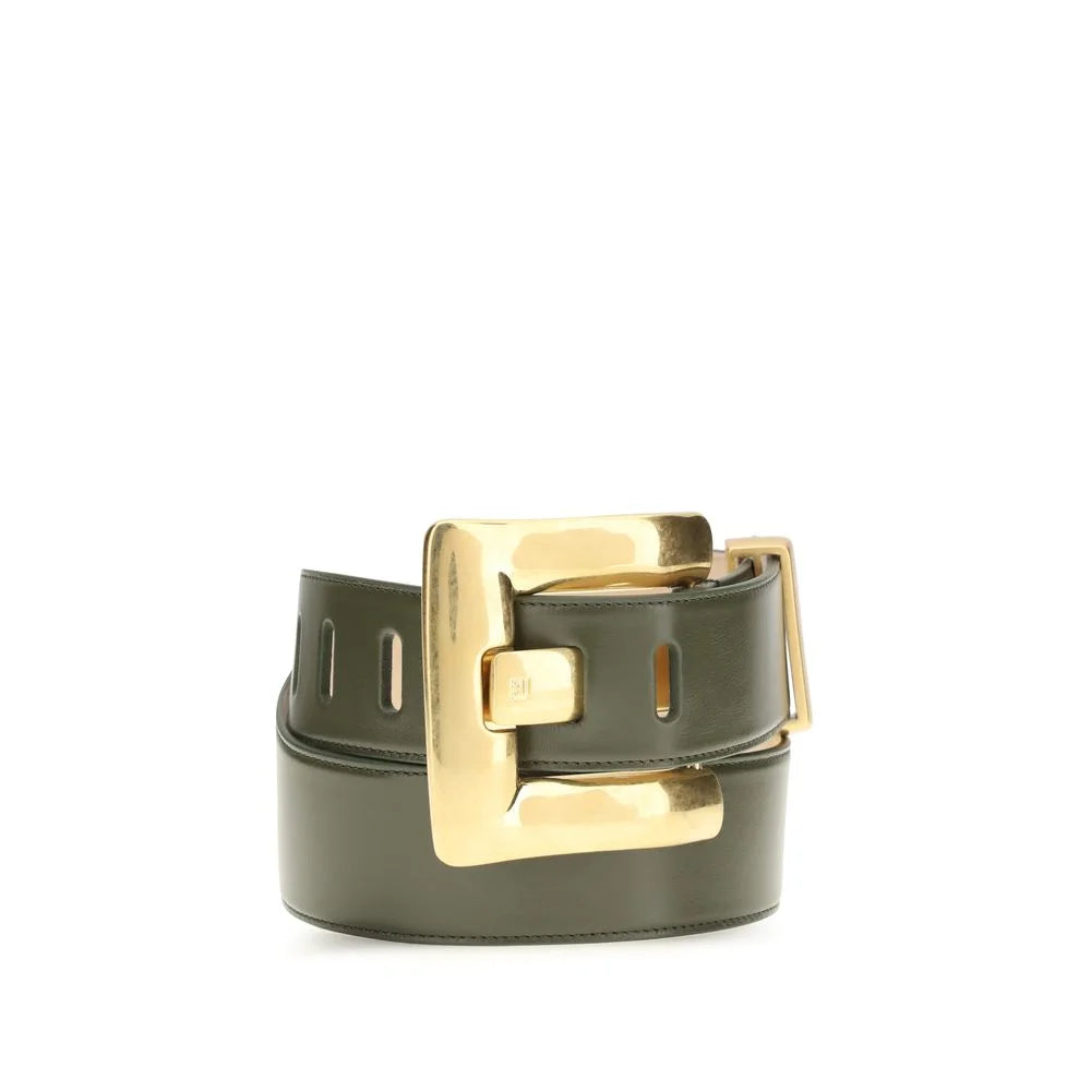 Balmain Bicolor Calf Leather Bos Taurus Regular Belt - 95 cm / 38 Inches