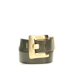 Balmain Bicolor Calf Leather Bos Taurus Regular Belt - 95 cm / 38 Inches