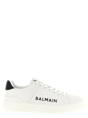 Balmain Bicolor Calfskin Low Top Sneakers