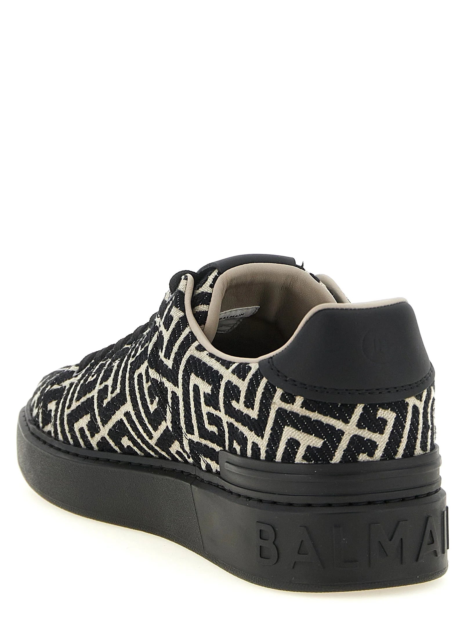 Balmain Bicolor Cotton Low Top Sneakers - EU 42 | US 9
