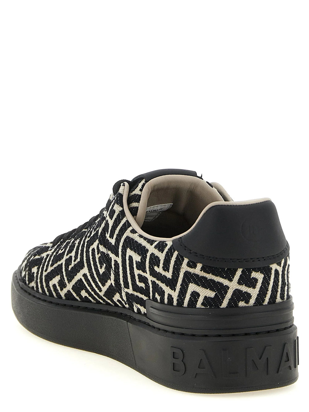 Balmain Bicolor Cotton Low Top Sneakers - EU 42 | US 9