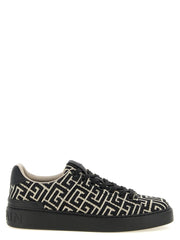 Balmain Bicolor Cotton Low Top Sneakers - EU 42 | US 9