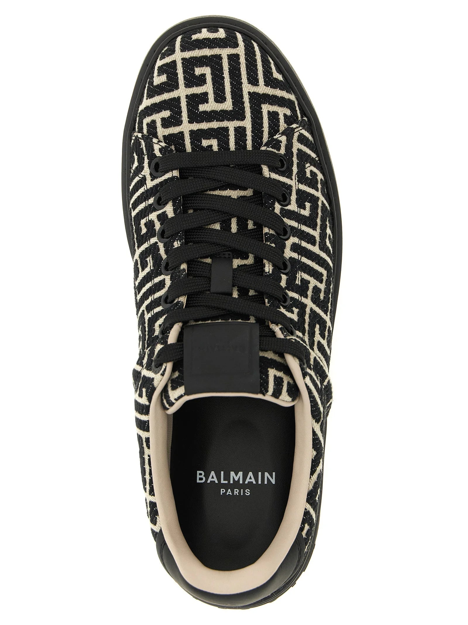 Balmain Bicolor Cotton Low Top Sneakers - EU 42 | US 9