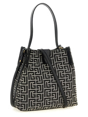 Balmain Bicolor Cotton Shoulder Bag