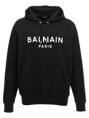 Balmain Bicolor Cotton Sweatshirt