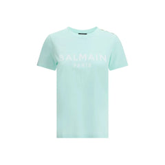 Balmain Bicolor Cotton T-Shirt - M