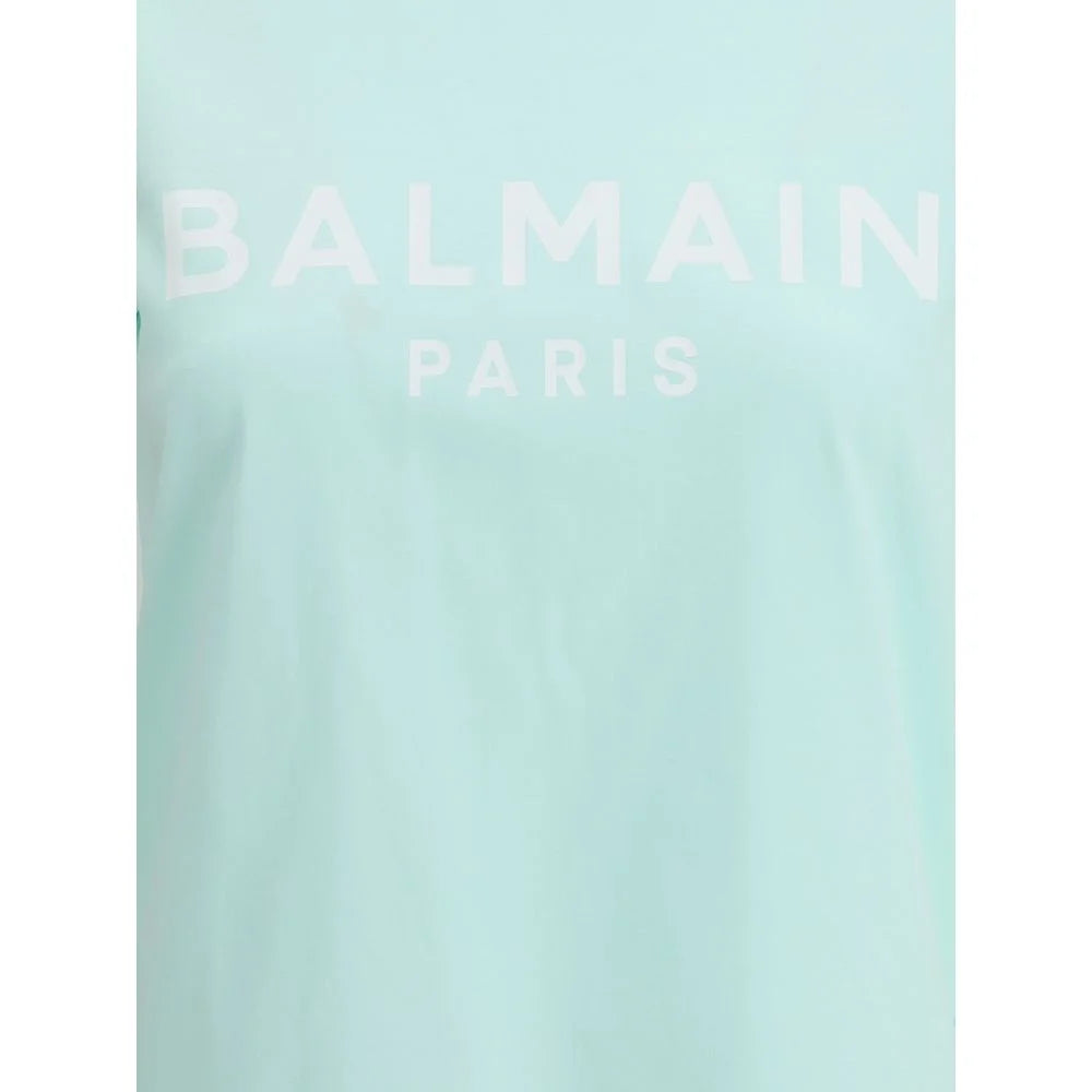 Balmain Bicolor Cotton T-Shirt - M