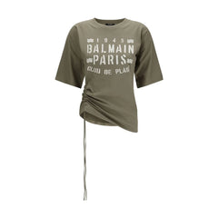 Balmain Bicolor Cotton T-Shirt - S