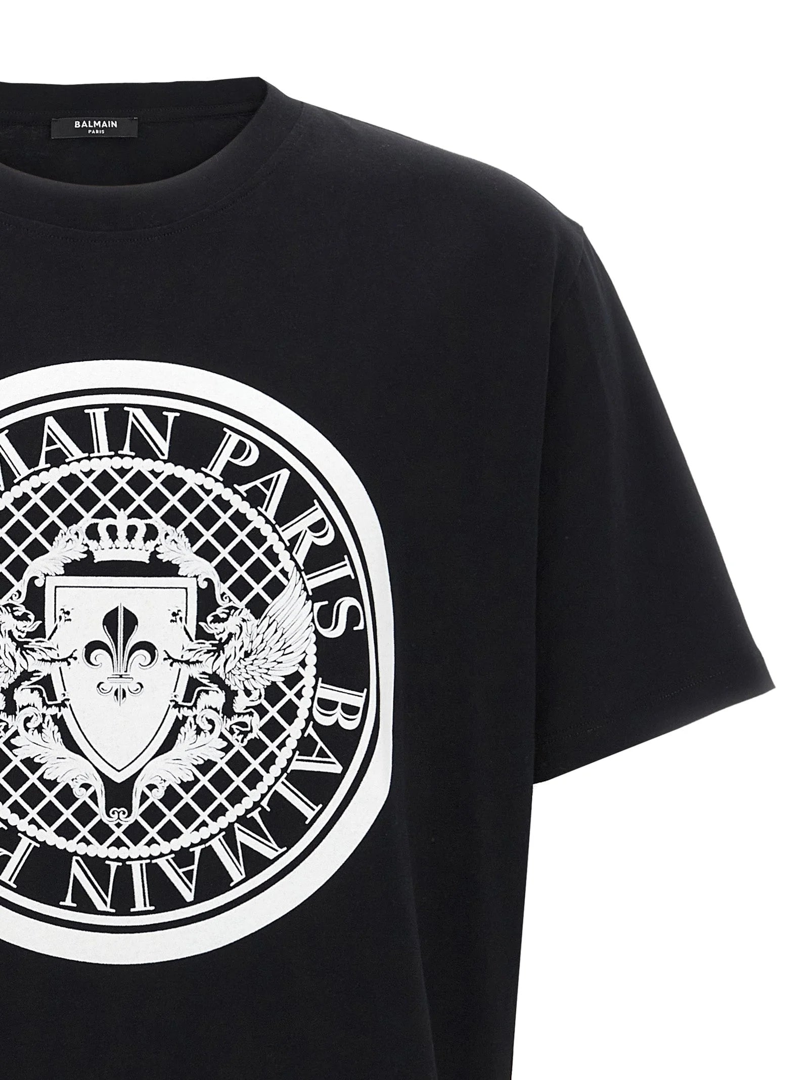 Balmain Bicolor Organic Cotton T-Shirt - XL