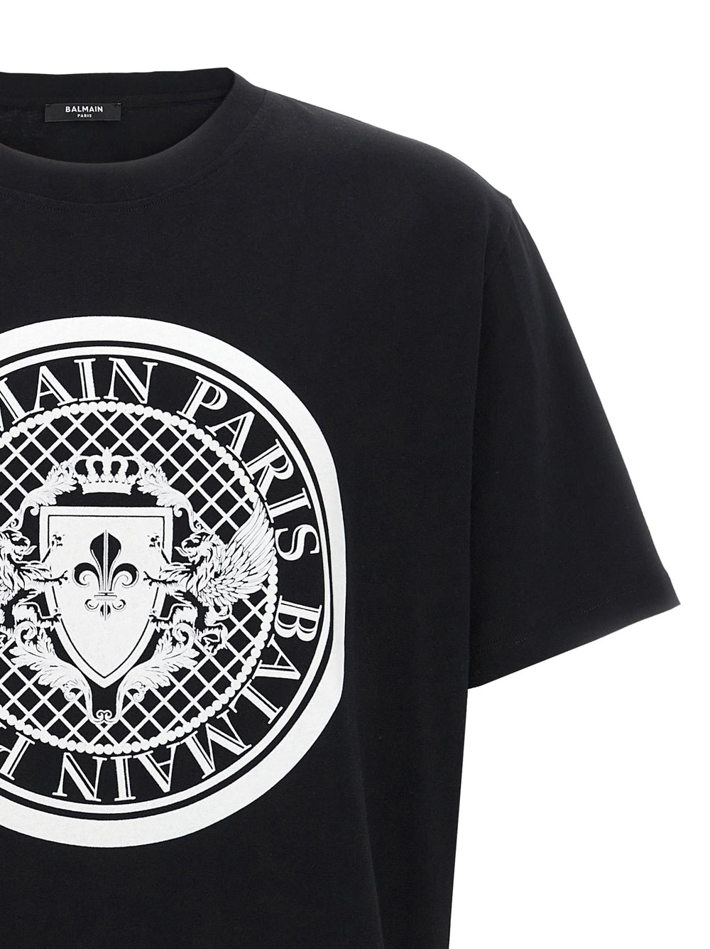 Balmain Bicolor Organic Cotton T-Shirt - XL