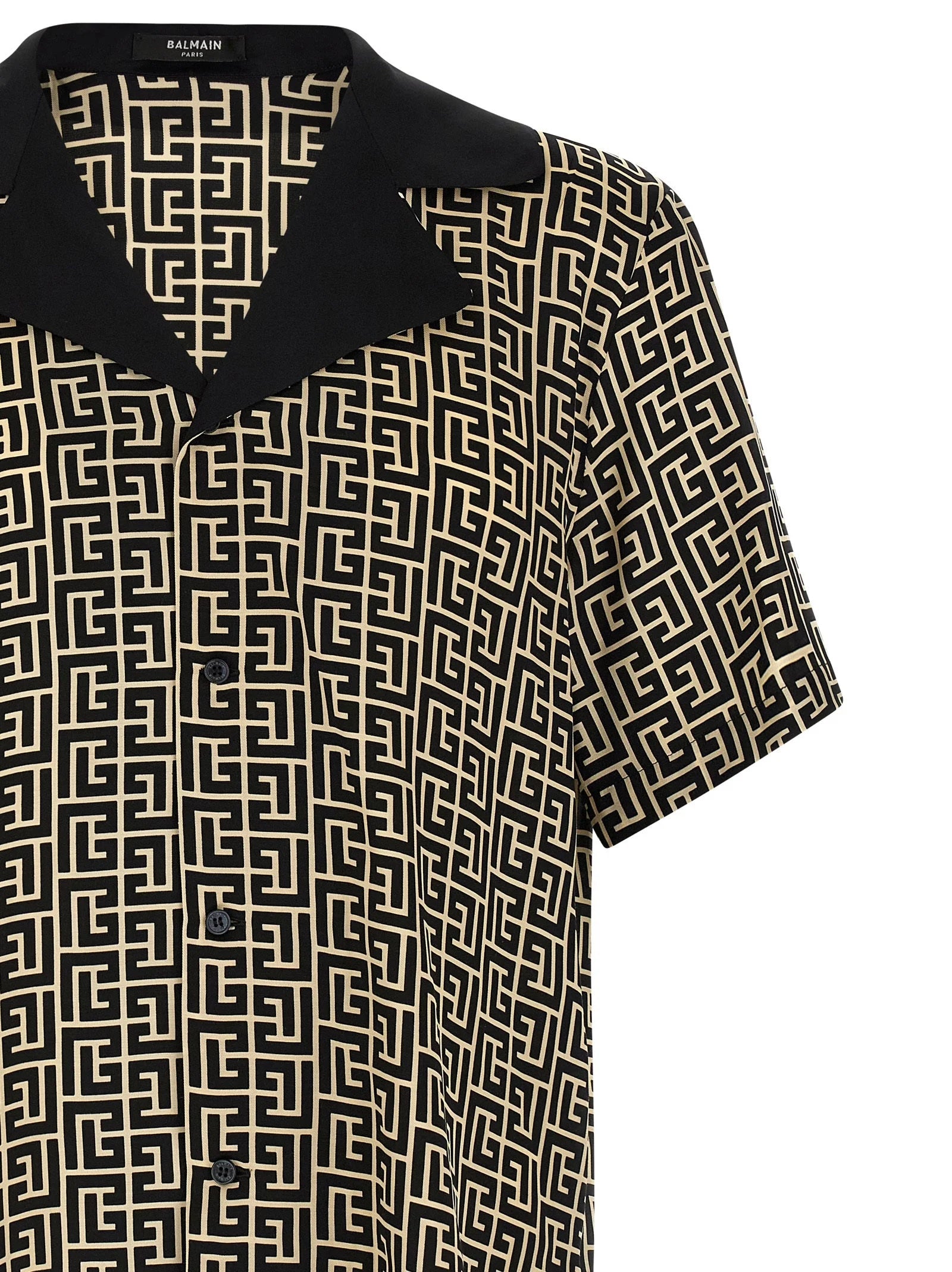 Balmain Bicolor Viscose Blouse
