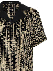 Balmain Bicolor Viscose Blouse
