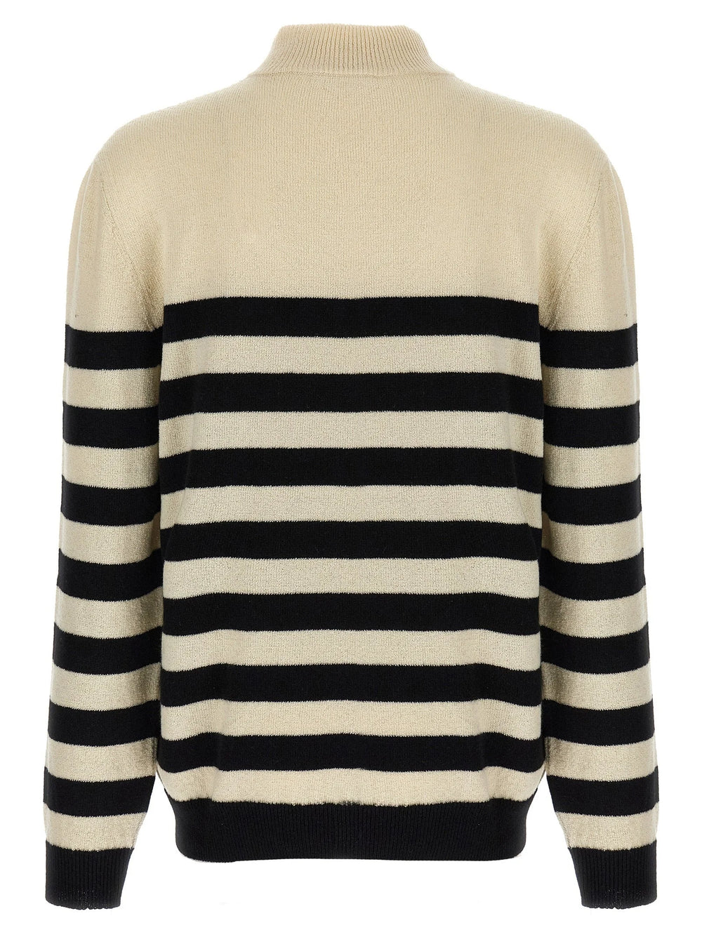 Balmain Bicolor Wool Cardigan