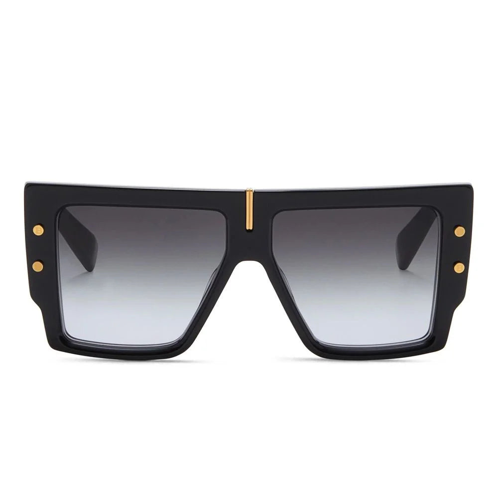 Balmain Black Acetate Sunglasses