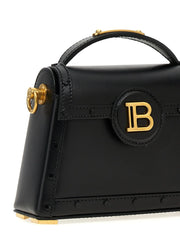 Balmain Black Calfskin Handbag