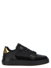 Balmain Black Calfskin Sneakers - EU35/US5
