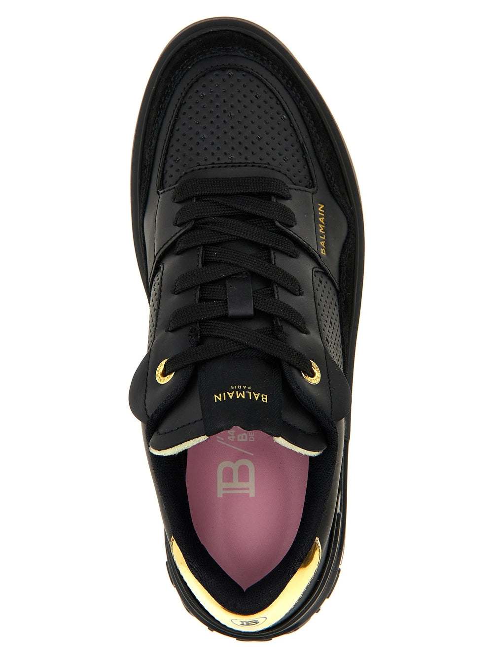 Balmain Black Calfskin Sneakers - EU35/US5