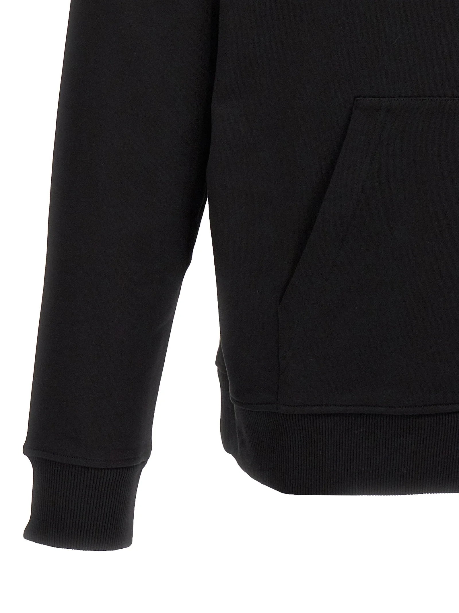 Balmain Black Cotton Sweatshirt