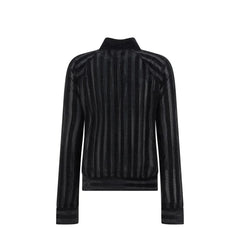 Balmain Black Elastane Sweatshirt