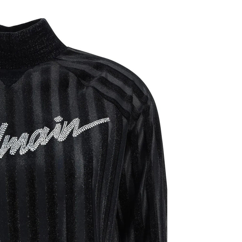 Balmain Black Elastane Sweatshirt
