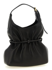 Balmain Black Lamb Leather Handbag