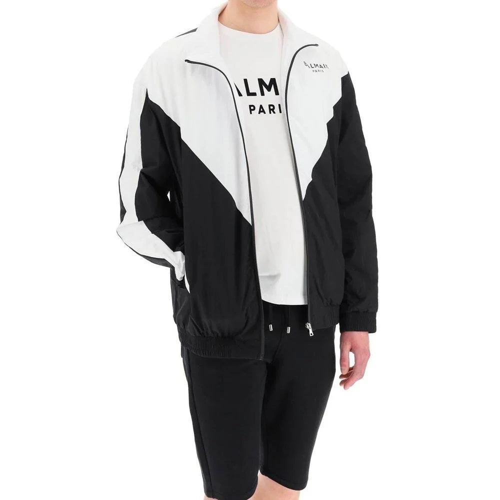 Balmain Black Polyamide Shell Jacket - IT50 | L